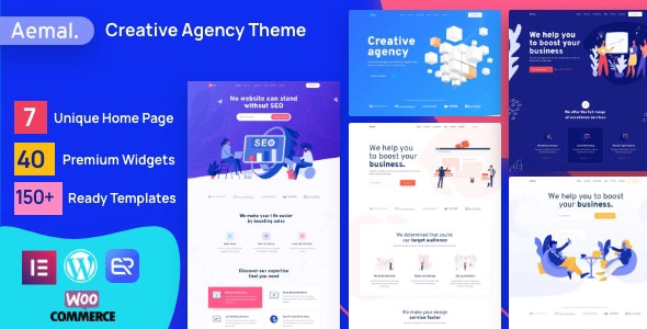 Aemal - Startup Business WordPress Theme 3.2.0
