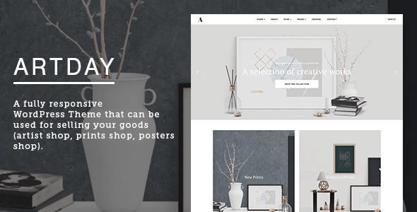 Artday - Tienda WordPress para artistas creativos 1.8.4