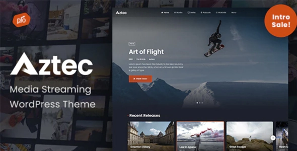 Aztec - Video Streaming & Membership Theme 3.5
