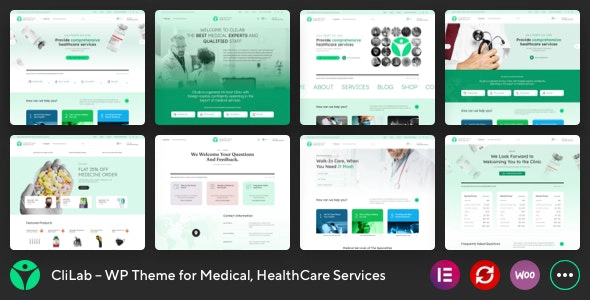CliLab - WP Tema para médicos, servicios de salud 1.0.1