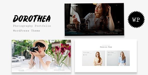 Dorothea - Fotografía Portafolio WordPress Tema 1.0