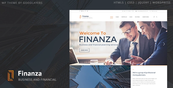 Finanza – Business & Financial WordPress 1.3.4