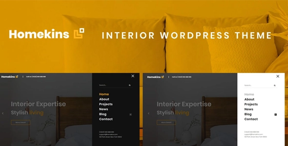 Homekins - Interior WordPress Theme 1.0.0