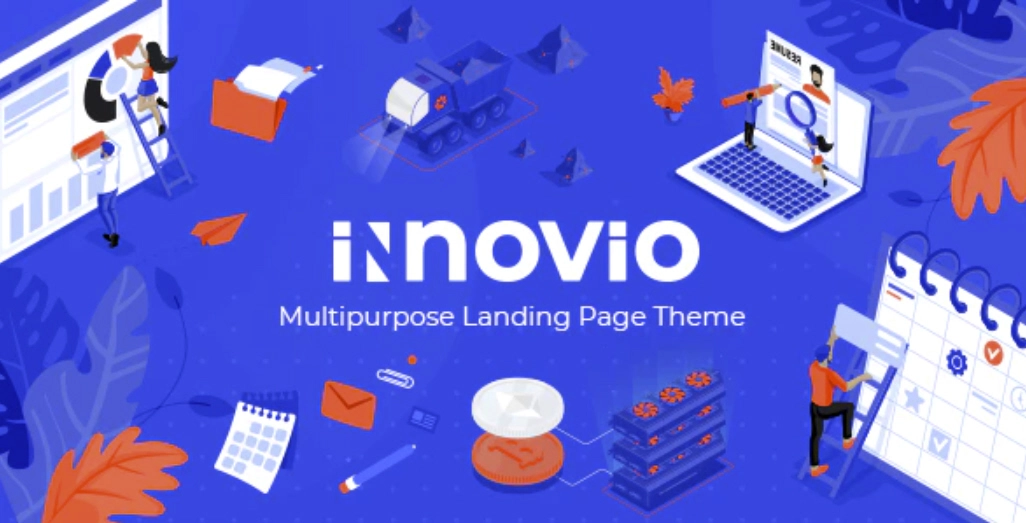 Innovio - Multipropósito Landing Page Tema 1.7
