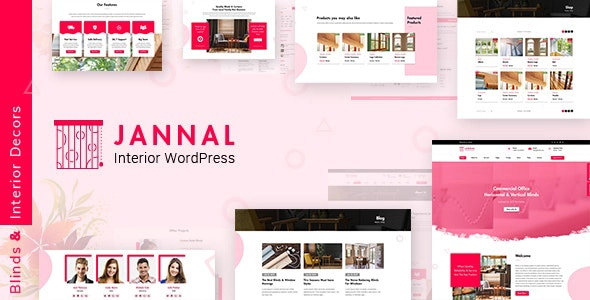 Jannal - Windows Cortinas y Puertas Servicio WordPress Tema 2.1