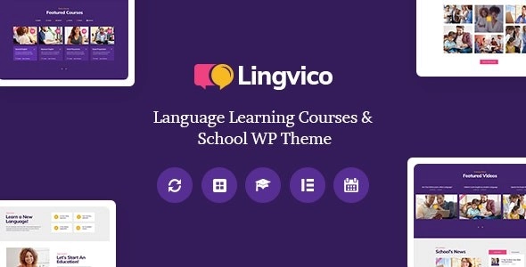 Lingvico | Language Center & Training Courses WordPress Theme 1.0.4