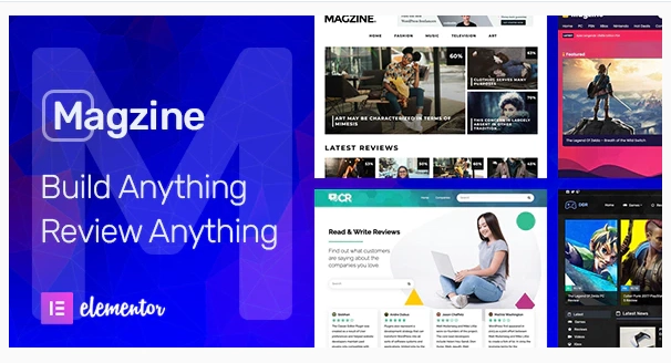 Magzine - Elementor Revisión y Revista Tema 2.1