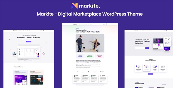 Markite – Digital Marketplace WordPress Theme 1.3.2