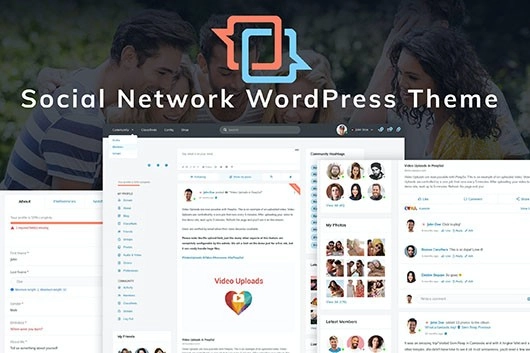 Matebook – Social Network WordPress Theme 1.2