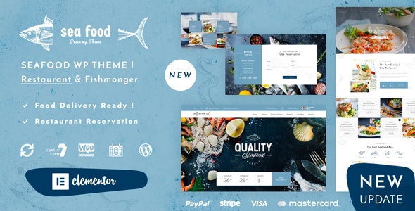 Pesce - Seafood Restaurant WordPress Theme 1.4