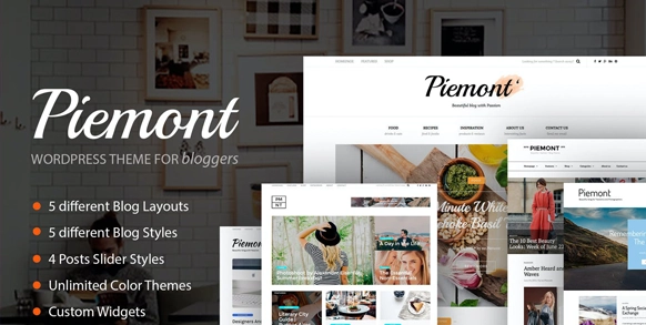 Piemont - Premium Travel & Lifestyle Responsive WordPress Blog Theme 2.2.1