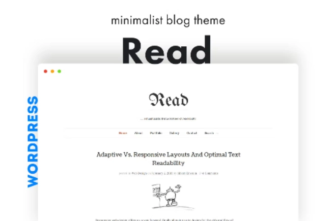 Read WP – Minimalist WordPress Blog Theme 4.6.1