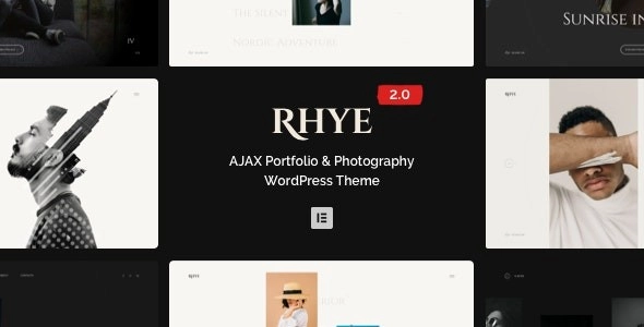 Rhye – AJAX Portfolio WordPress Theme 2.9.7