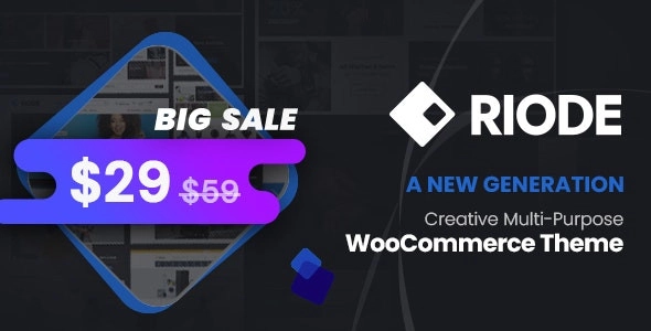Riode | Multi-Purpose WooCommerce Theme 1.6.10