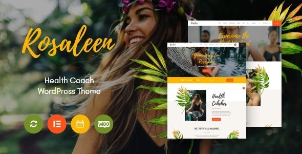 Rosaleen - Health Coach, Speaker & Motivation WordPress Theme 1.0.3