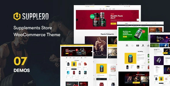 Supplero - Tienda de Suplementos WooCommerce Tema 1.4.5