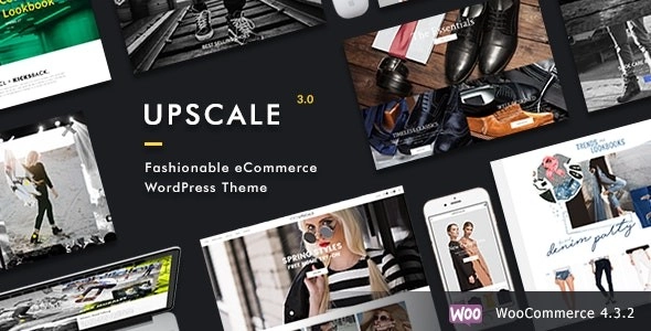 Upscale – Fashionable eCommerce WordPress Theme 3.1.1