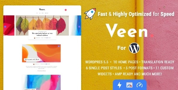 Veen - Blog minimalista y ligero para WordPress 2.6.0